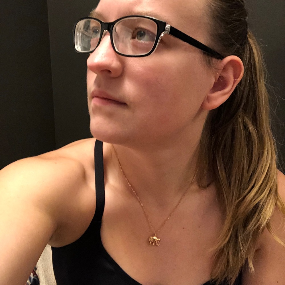 Elephant Rose Gold Necklace
